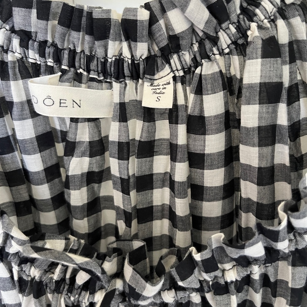 Rare Doen Ischia Gingham Dress - Picture 6 of 11